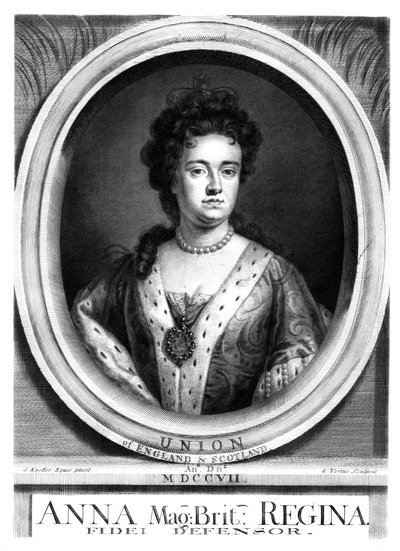 Anne, Queen of Great Britain and Ireland by George Vertue