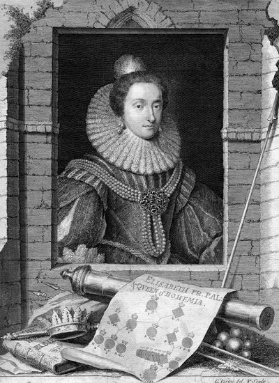 Elizabeth of Bohemia by George Vertue