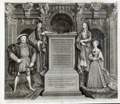 Familia Regia, or The Family of Henry VIII, 1742 by George Vertue
