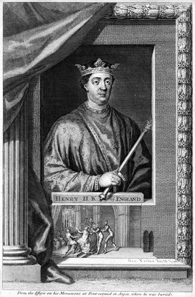Henry II, King of England by George Vertue