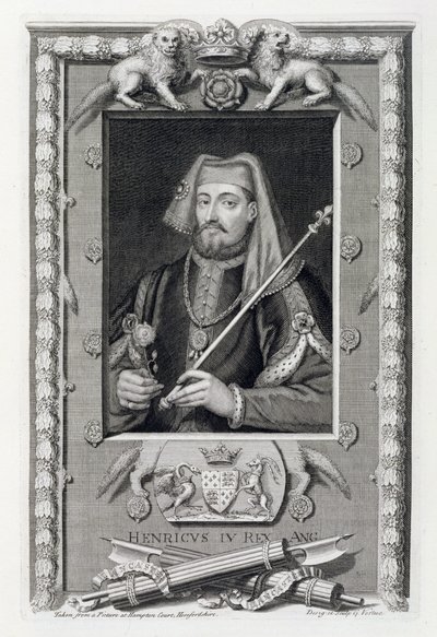 Henry IV King of England from 1399 by George Vertue