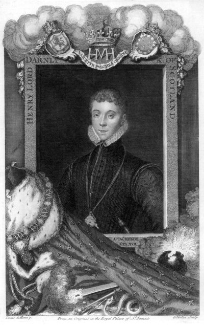Henry Stewart, Lord Darnley, King Consort of Mary, Queen of Scots, 18th Century by George Vertue