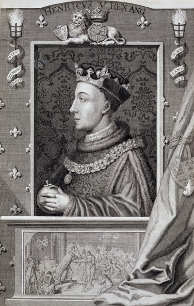 Henry V (1387-1422), After a Painting in Kensington Palace by George Vertue