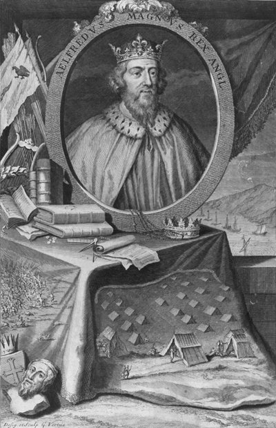 King Alfred by George Vertue