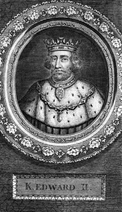 King Edward II of England, 18th century by George Vertue