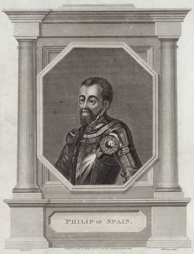 King Philip II of Spain by George Vertue
