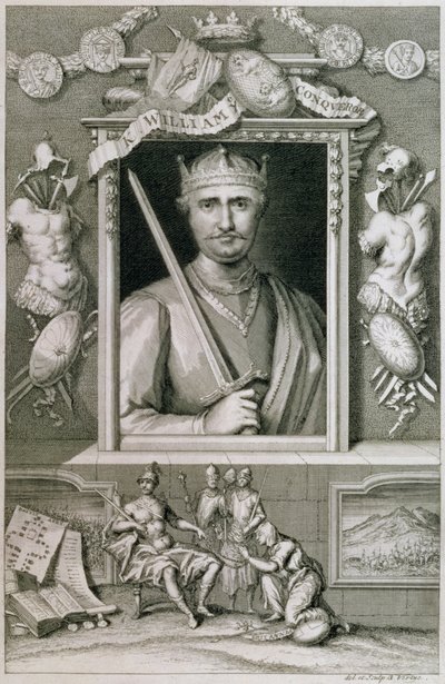 William I the Conqueror (1027-87) King of England from 1066 by George Vertue