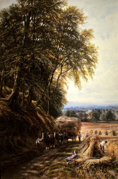 Harvest Time by George Vicat Cole