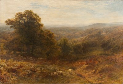 Noon on the Surrey Hills, 1853-1893 by George Vicat Cole