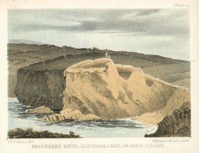 Doonsorsk Ruth, Caricadda Bay, Co Cork, Ireland by George Victor Du Noyer