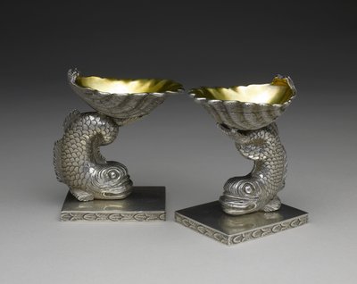 Pair of Salt Dishes by George W. Stewart