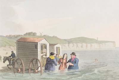 Sea Bathing in Bridlington Bay, from 