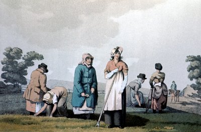 Lowkers - women who weeded corn by George Walker of Seacroft