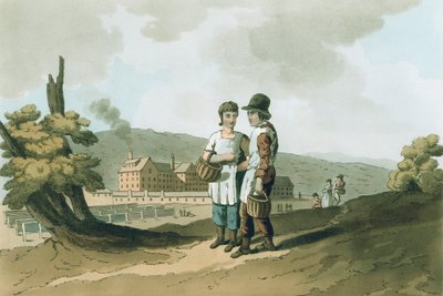 The Factory Children, 1814 by George Walker of Seacroft