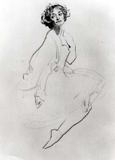 Study of a Ballet Dancer, c.1911 by George Washington Lambert