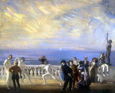 The Fencing Match by George Washington Lambert