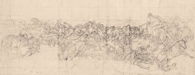 The Charge of the 4th Light Horse Brigade at Beersheba by George Washington Lambert