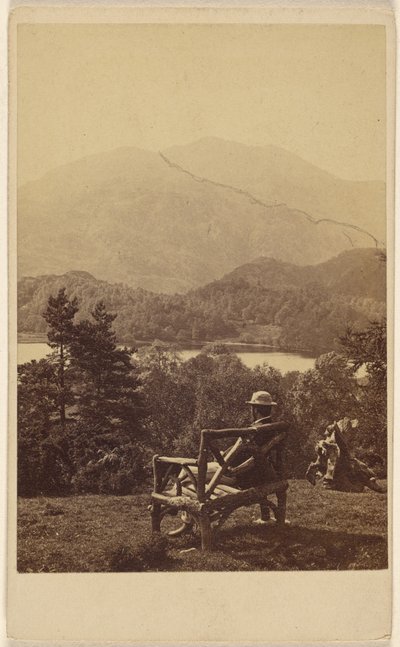 Loch Achray. Pass of Aberford by George Washington Wilson