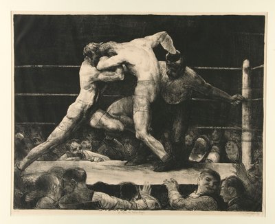 A Stag at Sharkey by George Wesley Bellows