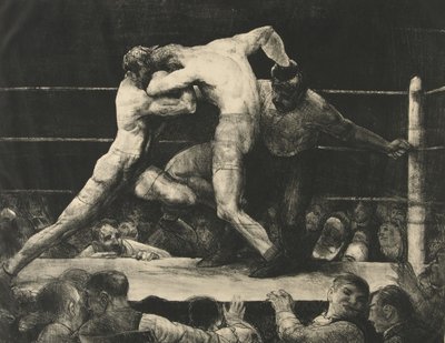 A Stag at Sharkey’s by George Wesley Bellows