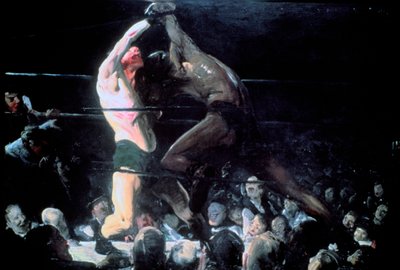 Both Members of This Club, 1909 by George Wesley Bellows