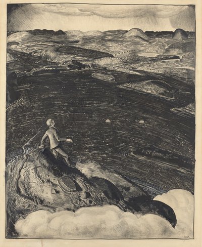 Dancing Town The Top of the World, 1922 by George Wesley Bellows