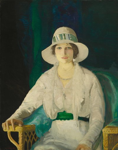 Florence Sittenham Davey Mrs. Randall Davey by George Wesley Bellows