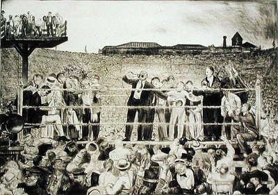 Introducing Georges Carpentier: the Dempsey-Carpentier Fight by George Wesley Bellows