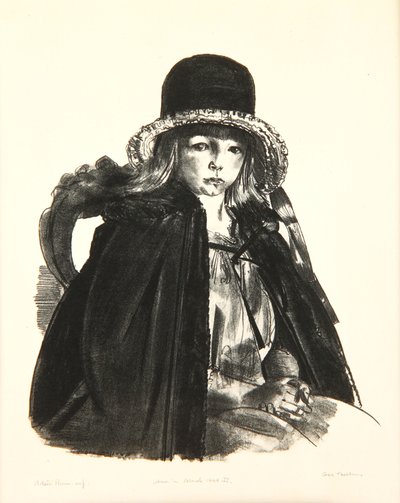 Jean in a Black Hat by George Wesley Bellows