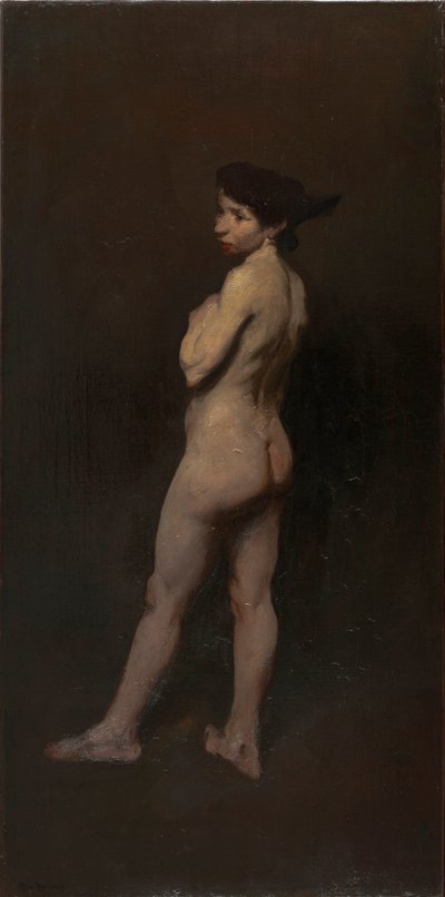 Nude, Miss Bentham, New York by George Wesley Bellows