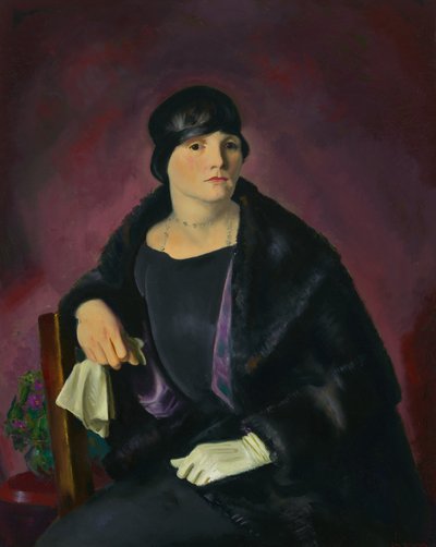 Portrait of Mrs. Walter Richter by George Wesley Bellows
