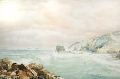 St. Agnes Head, Cornwall by George Whitaker
