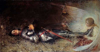 The Sleep of Joan of Arc in Prison by George William Joy