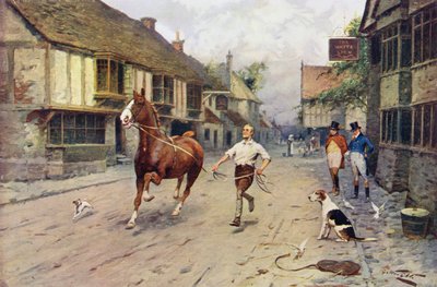 Showing His Paces by George Wright