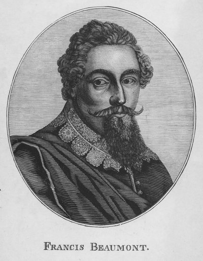 Francis Beaumont, English Dramatist by George after Vertue