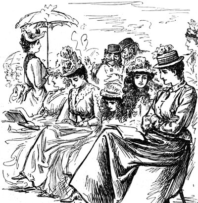 Illustration by George du Maurier by George du Maurier