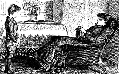 The Difficulty of Maintaining the Upper Hand by George du Maurier