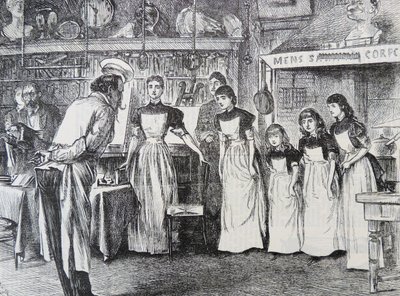 The School Room as it Ought to be by George du Maurier