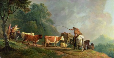Going to Market by George the Elder Barret