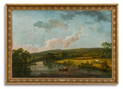 Hazel Gap, Near Welbeck by George the Elder Barret