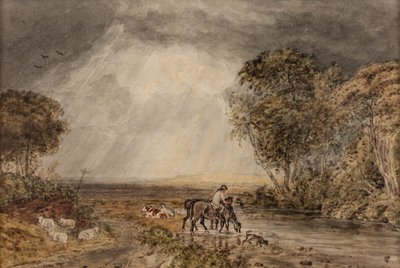 Landscape [The Return Home] by George the Younger Barret