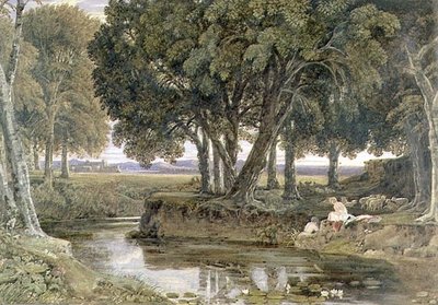 The Close of the Day, 1829 by George the Younger Barret