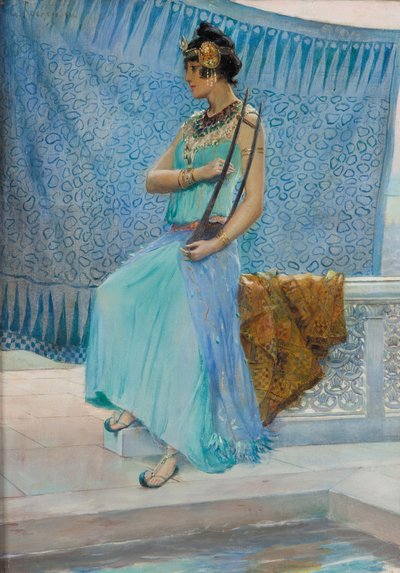 Algerian Dancer or Salambó by Georges Antoine Rochegrosse