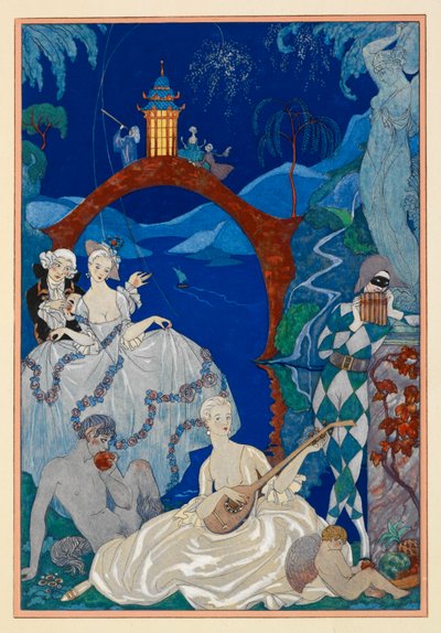 Moonlight by Georges Barbier