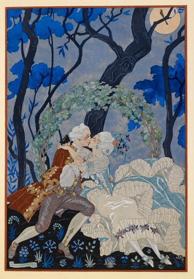 In Silence by Georges Barbier