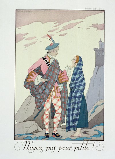 Have no fear, little one! by Georges Barbier