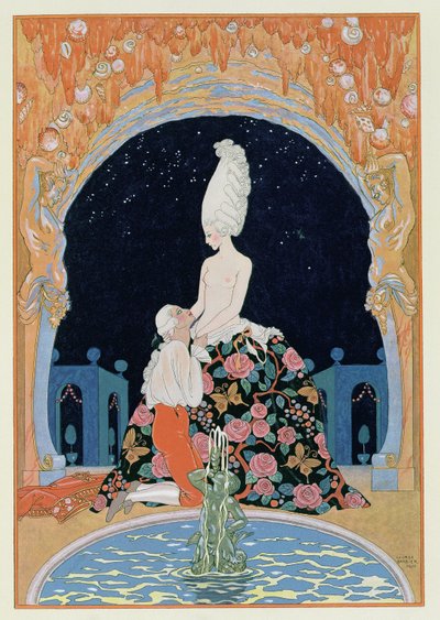 In the Grotto, illustration for 