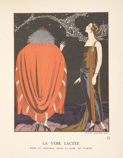 La Voie Lactée, from a Collection of Fashion Plates by Georges Barbier