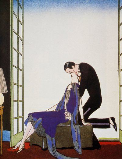 Le Feu, from Falbalas et Fanfreluches, Almanach des Modes Presentes, Passees et Futures by Georges Barbier