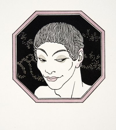 Le Tombeau des Naiades, Illustration from Les Chansons de Bilitis, by Pierre Louys by Georges Barbier